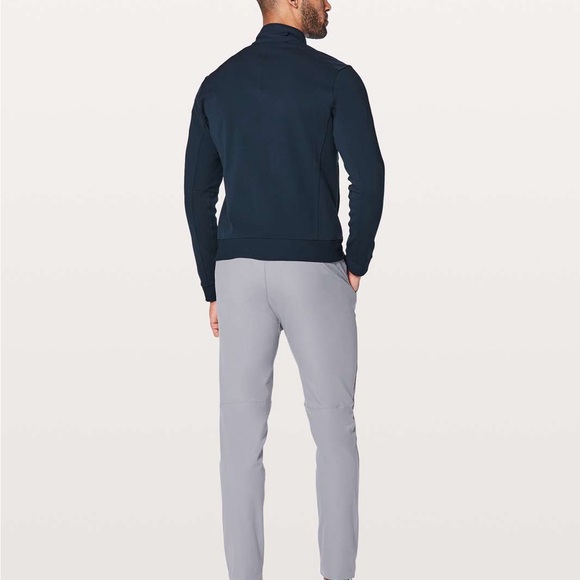 lululemon athletica Men's Navy Zip-Up Jacket - Picture 3 of 5